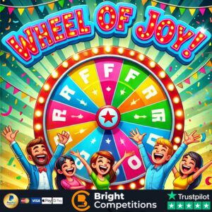 Wheel of Joy! - 264 Instant Wins & 4 Spins on the Wheel & £50 Main Prize