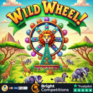 Wild Wheel! 261 Instant Wins, 4 Instant Spins & 1 Main Spin &ndash; 65p Per Ticket