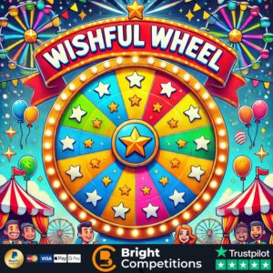 Wishful Wheel! - 126 Instant Wins, 4 Spins & £50 Main Prize
