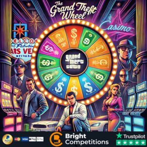 Grand Theft Wheel! - 126 Instant Wins, 4 Spins & £50 Main Prize