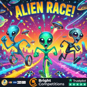 Alien Race! 54 Instant Wins & 3 Aliens To Be Found & £50 Main Prize