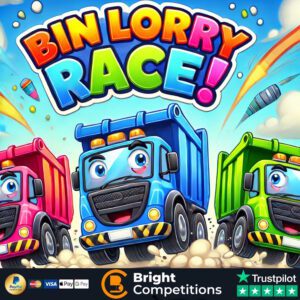 Bin Lorry Race! 200 Instant Wins & 3 Bin Lorries To Be Found & &pound;50 Main Prize
