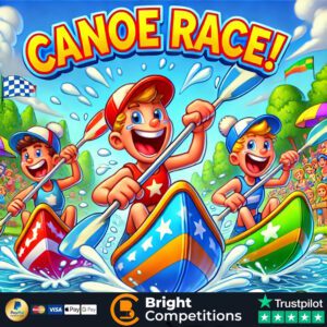 Canoe Race! 200 Instant Wins & 3 Canoes To Be Found & £50 Main Prize