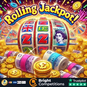 Rolling Jackpot! - 120 Instant Wins, 3x Instant Rolls, £50 Main Prize & Wheel Spin