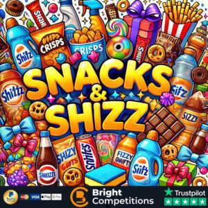 Snacks & Shizz! 50 Instant Wins & £50 Supermarket Voucher Main Prize