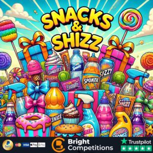 Snacks & Shizz! 50 Instant Wins & £50 Supermarket Voucher Main Prize