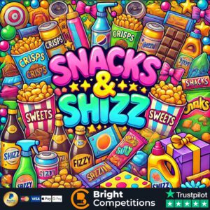 Snacks & Shizz! 50 Instant Wins & £50 Supermarket Voucher Main Prize