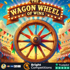 Wagon Wheel of Wins! - 118 Instant Wins, 4 Spins & £50 Main Prize