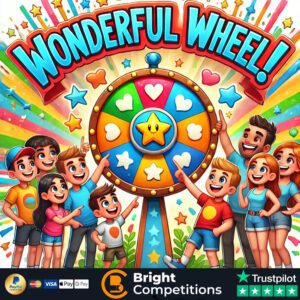 Wonderful Wheel! 130 Instant Wins, 3 Spins & £50 Main Prize