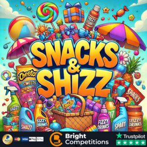 Snacks & Shizz! 45 Instant Wins & £50 Supermarket Voucher Main Prize