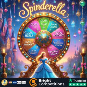 Spinderella Wheel! - 126 Instant Wins, 4 Spins & £50 Main Prize