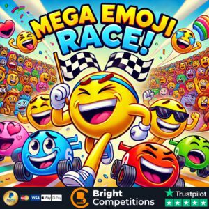 Mega Emoji Race! 181 Instant Wins & 9 Emojis To Be Found & Main Prize Emoji