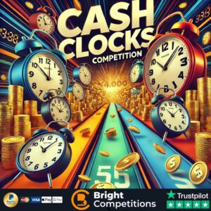 Cash Clocks - 1605 Instant Wins & £250 Jackpot