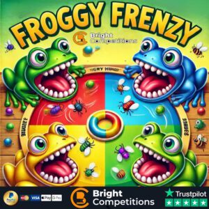 Froggie Frenzy! - 118 Instant Wins & £50 Jackpot