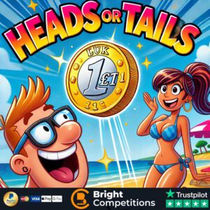 Heads or Tails! - 127 Instant Wins & £50 & Heads or Tails Jackpot