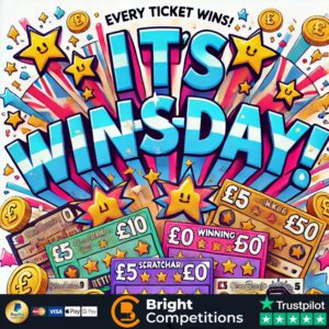 It's Wins-Day! – Every Ticket Wins! – Prize Every Time