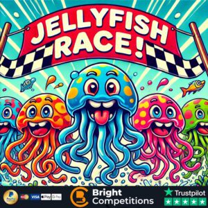Jellyfish Race! 79 Instant Wins & 9 Jellyfish to Find & Main Jellyfish