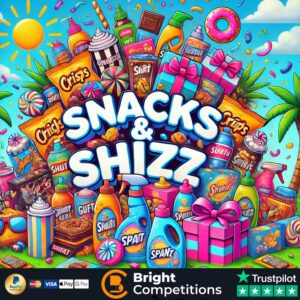 Snacks & Shizz! 40 Instant Wins & £50 Supermarket Voucher Main Prize