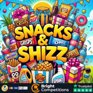 Snacks & Shizz! 40 Instant Wins & £50 Supermarket Voucher Main Prize