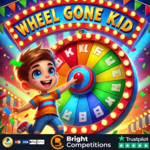 Wheel Gone Kid! - 264 Instant Wins & 4 Spins on the Wheel & £50 Main Prize