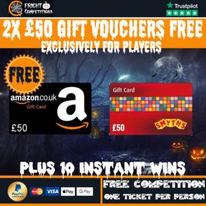 Bonus FREE Comp for Players - 2x £50 Vouchers for FREE! Join Our Facebook Group