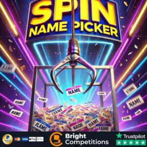 Spin Name Picker! 80 Instant Wins & 3 Name Pickers To Be Found & &pound;50 Main Prize