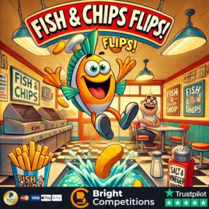 Fish & Chips Flips – 168 Instant Wins & £50 Jackpot