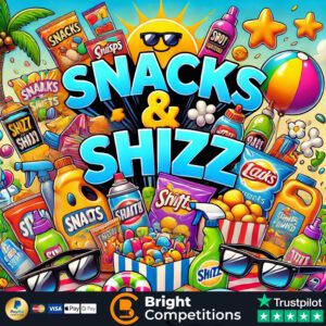 Snacks & Shizz! 40 Instant Wins & £50 Supermarket Voucher Main Prize
