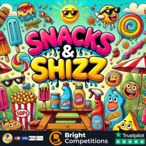 Snacks & Shizz! 50 Instant Wins & £50 Supermarket Voucher Main Prize