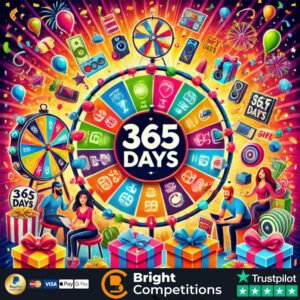 365 Days - 132 Instant Wins & &pound;50 Main Prize