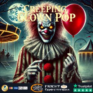 Creepy Clown Pop! 75 Instant Wins & 3 Balloon Pops To Be Found & £50 Main Prize