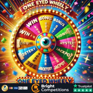 One Eyed Wheely! - 264 Instant Wins & 4 Spins on the Wheel & &pound;50 Main Prize