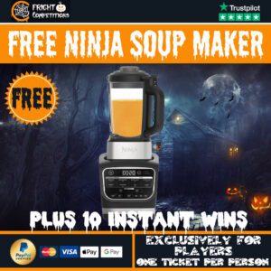 Our FREE Instant Win Competition - Grab a Free Ninja Soup Maker Join Our Facebook Group