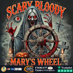 Scary Bloody Mary's Wheel - 125 Instant Wins, 3x Wheel Spins & 1 Main Spin