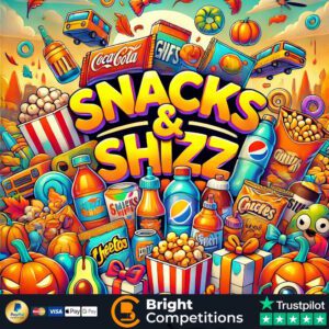 Snacks & Shizz! 40 Instant Wins & £50 Supermarket Voucher Main Prize
