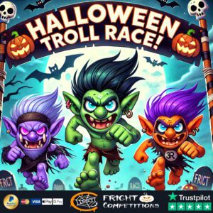 Halloween Troll Race! 200 Instant Wins & 3 Trolls To Be Found & Main Prize