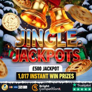 Jingle Jackpots - 1,017 Instant Wins & £500 Jackpot