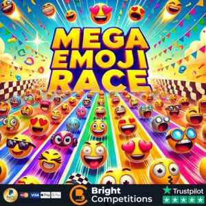 Mega Emoji Race! 165 Instant Wins & 5 Emojis To Be Found & Main Prize Emoji