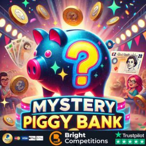 Mystery Piggy Bank - £7.5k Instants & £250 Main Prize