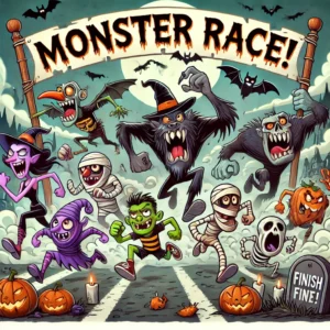 Monster Race! 85 Instant Wins & 10 Monsters to Find & £50 Jackpot - 45p