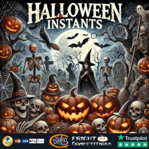Halloween Instants! 499 Instant Wins & &pound;50 Main Prize - 60p Per Ticket