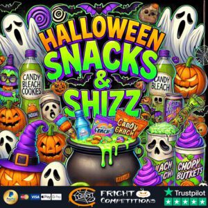 Halloween Snacks & Shizz! 50 Instant Wins & £50 Supermarket Voucher Main Prize