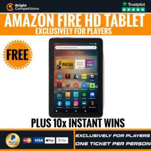 Bonus FREE Comp for Players - Free Amazon Fire HD Tablet Join Our Facebook Group