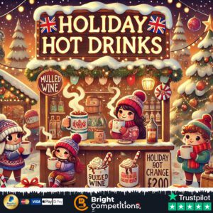 Holiday Hot Drinks – 111 Instant Wins & £50 Jackpot