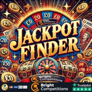 Jackpot Finder - 128 Instant Wins, 6 Wheel Spins & £50 Main Prize