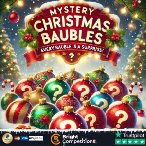 Mystery Christmas Baubles - £7.5k Instants & £250 Main Prize