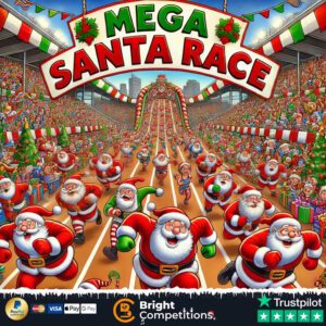 Mega Santa Race! 165 Instant Wins & 5 Santas To Be Found & Main Prize Santa