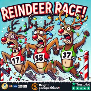 Reindeer Race! 200 Instant Wins & 3 Reindeers To Be Found & £50 Main Prize