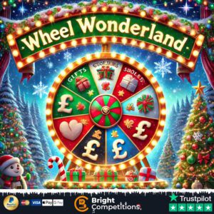 Wheel Wonderland - 264 Instant Wins & 4 Spins on the Wheel & £50 Main Prize