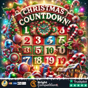 Christmas Countdown – 200 Cash Instant Wins & £200 Jackpot